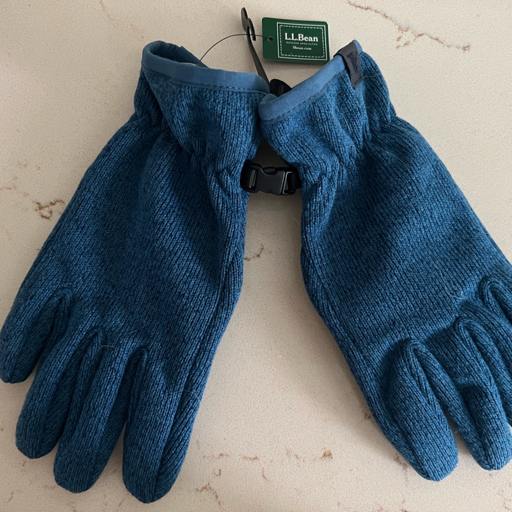 Windproof sweater gloves llbean